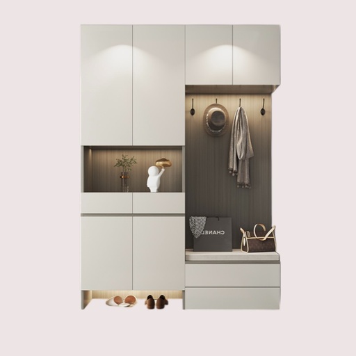 [MSA02] [MSA02] 2.2m高 入戶玄關C字組合櫃